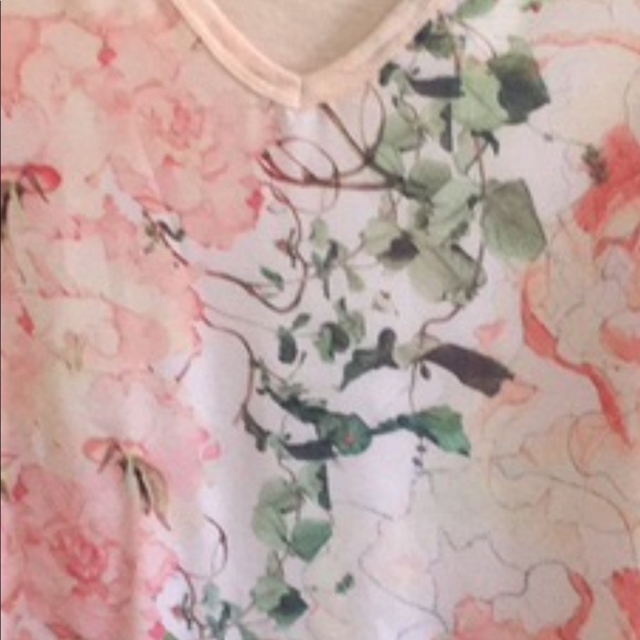 Bobeau Boho HiLo  Short Sleeve Top  NWT - Picture 5 of 5